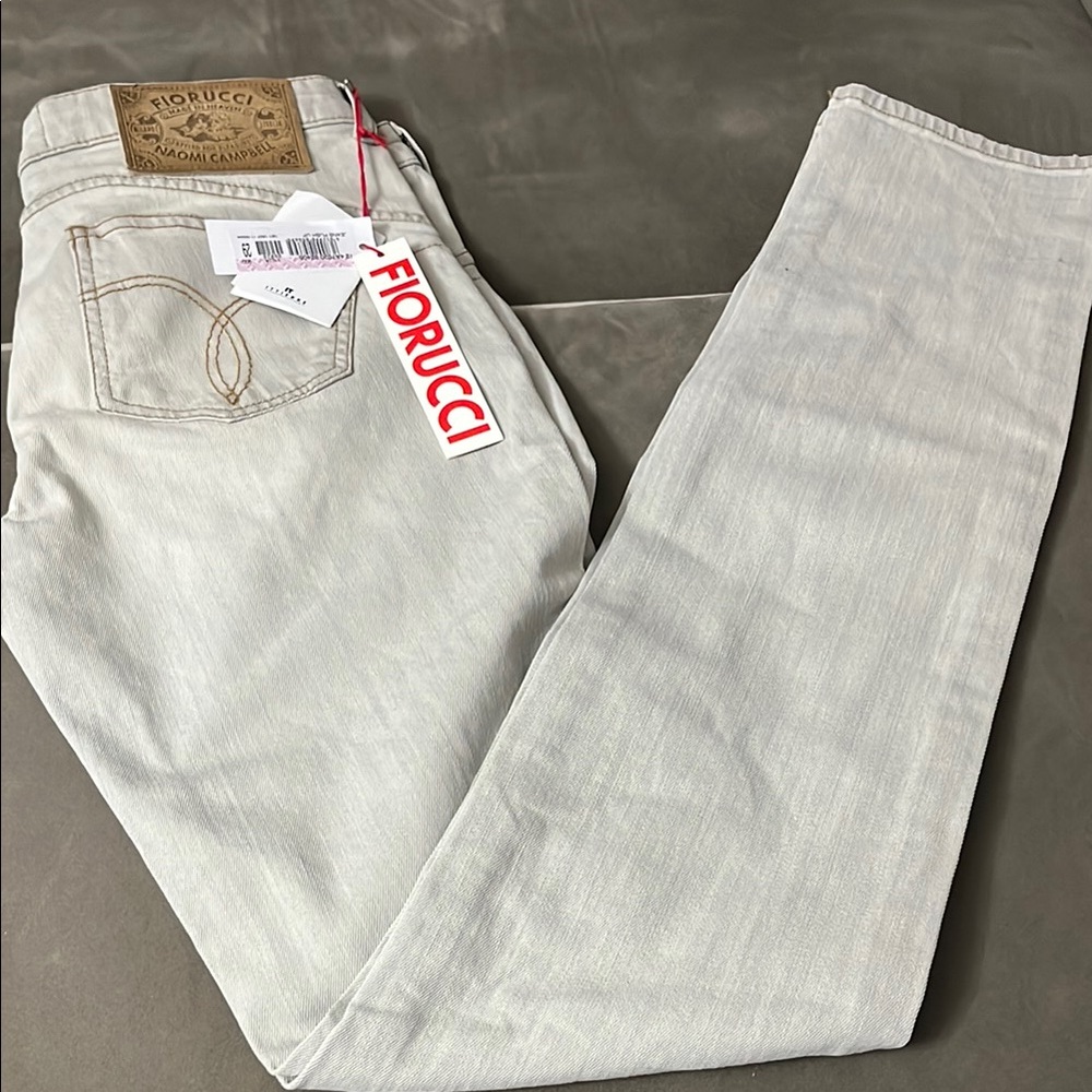 Fiorucci Cream Jeans